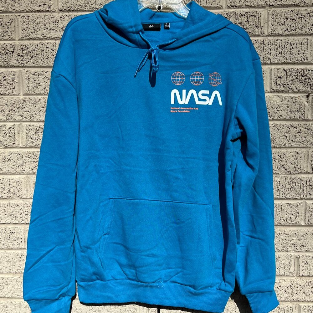 Hyper Space NASA Space Shuttle Hoodie NWOT Medium